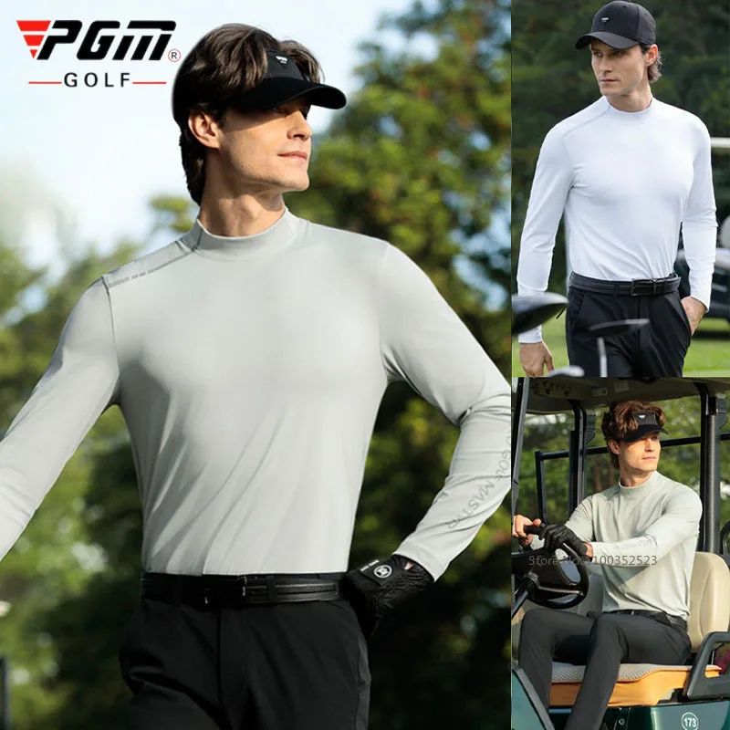 Мужские солнцезащитные рубашки PGM Golf из ледяного шелка с длинными рукавами, охлаждающие топы, мужская дышащая высокоэластичная спортивная футболка, одежда для гольфа, размеры M-XXL
Мужские солнцезащитные рубашки PGM Golf из ледяного шелка с длинными рукавами, охлаждающие топы, мужская дышащая высокоэластичная спортивная футболка, одежда для гольфа, размеры M-XXL