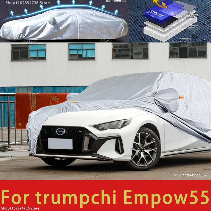 For Trumpchi Empow55 Car protective cover, sun protection, cooling protection, car clothing, car paint protection auto
For Trumpchi Empow55 Car protective cover, sun protection, cooling protection, car clothing, car paint protection auto