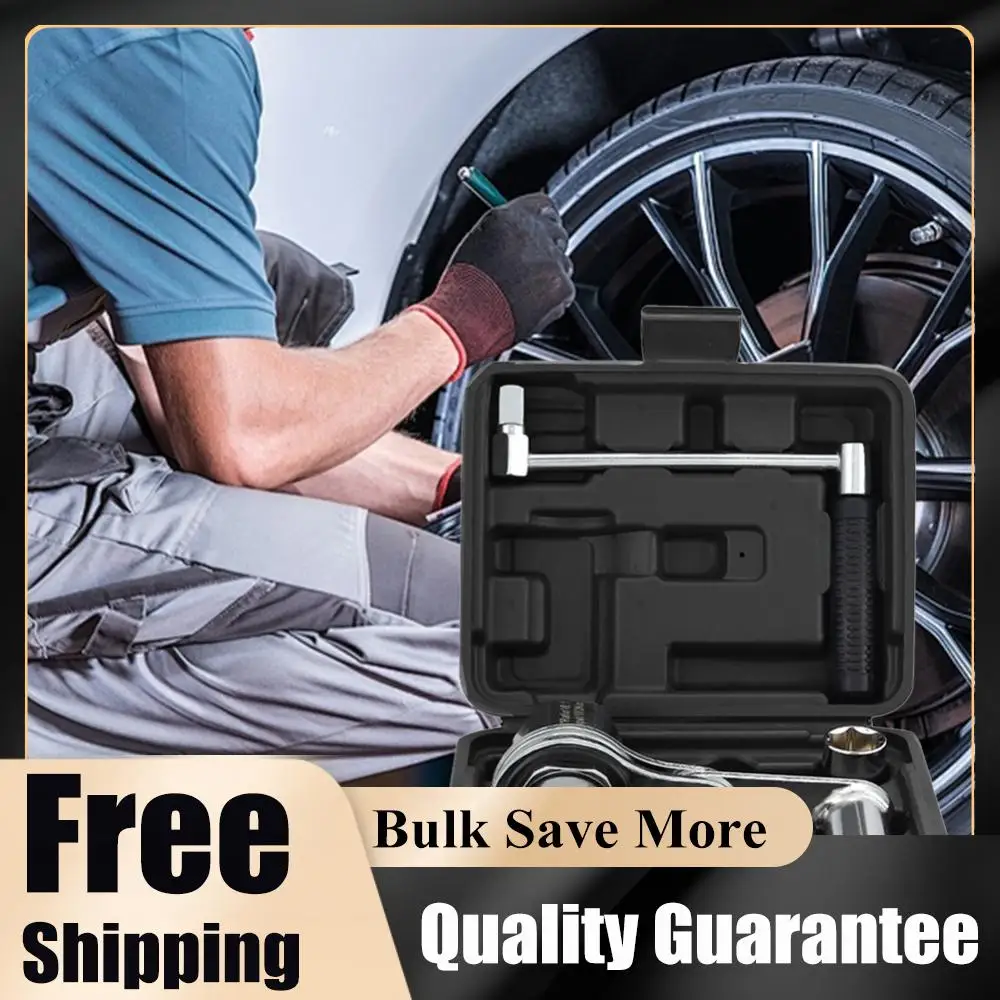 Lug Nut Remover with 17mm/19mm/21mm Sockets Heavy Duty Labor-Saving Nut Disassembly Tool Torsional Torque Multiplier Nut Remover
Lug Nut Remover with 17mm/19mm/21mm Sockets Heavy Duty Labor-Saving Nut Disassembly Tool Torsional Torque Multiplier Nut Remover