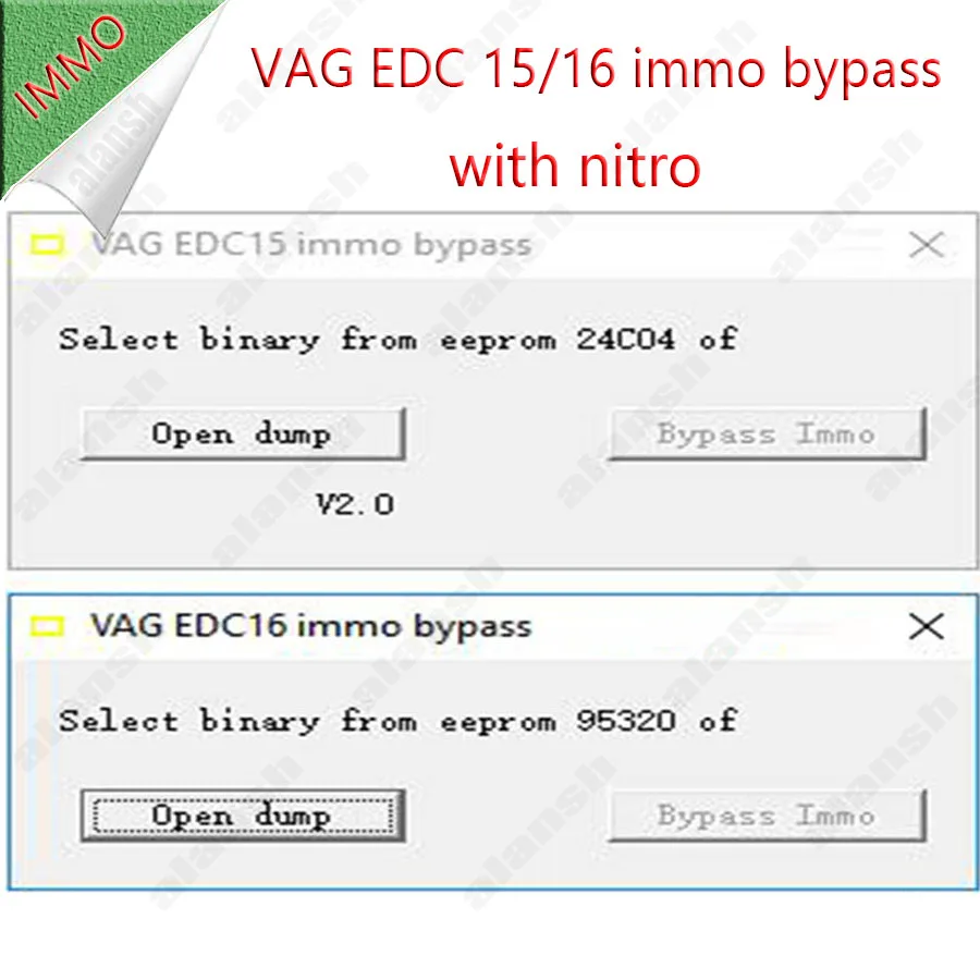 Блок для отключения иммобилайзера VAG EDC15 EDC16 (EEPROM 24C04 95320) + Nitro
Блок для отключения иммобилайзера VAG EDC15 EDC16 (EEPROM 24C04 95320) + Nitro