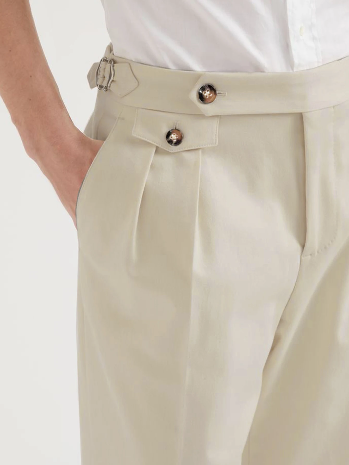 2026 Spring/Summer New Elegant Straight Leg Pants Men Italian Style Light Business Formal Suit Trousers
2026 Spring/Summer New Elegant Straight Leg Pants Men Italian Style Light Business Formal Suit Trousers