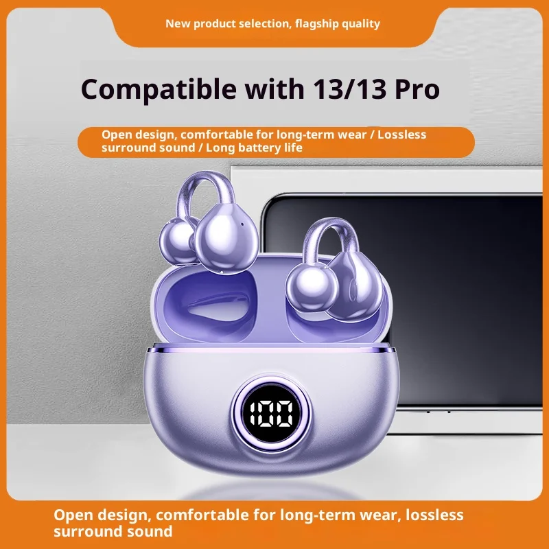 OWS Earphones Wireless Bluetooth 5.4 Hi-Fi Panoramic Sound Effect Intelligent Noise Reduction TYPE-C Charging Sports Headphones
OWS Earphones Wireless Bluetooth 5.4 Hi-Fi Panoramic Sound Effect Intelligent Noise Reduction TYPE-C Charging Sports Headphones