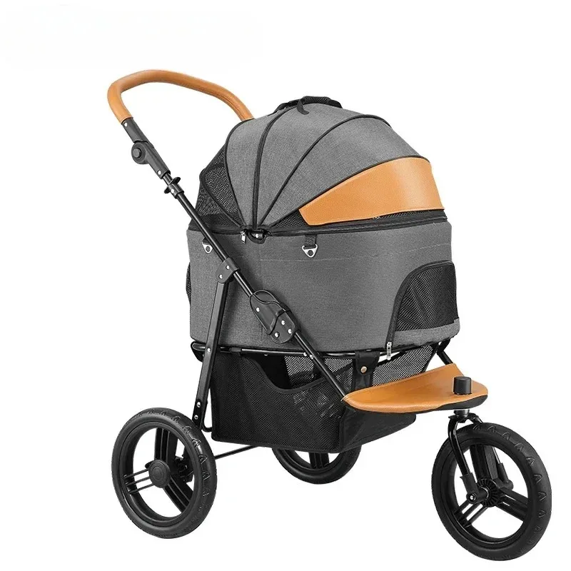 Трехколесная тележка для домашних животных с корзиной, портативный трехколесный велосипед для больших и средних домашних животных, складная коляска для домашних животных на выходе
Трехколесная тележка для домашних животных с корзиной, портативный трехколесный велосипед для больших и средних домашних животных, складная коляска для домашних животных на выходе