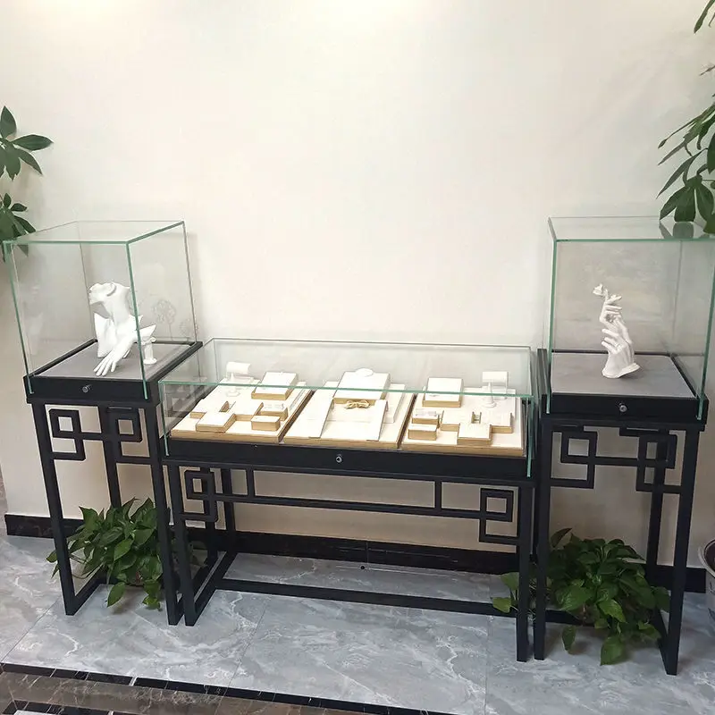 Custom. Jewelry Showcase Jewelry Jade Cabinet Museum Glass Boutique Showcase Antique Display Rack Simple Modern
Custom. Jewelry Showcase Jewelry Jade Cabinet Museum Glass Boutique Showcase Antique Display Rack Simple Modern