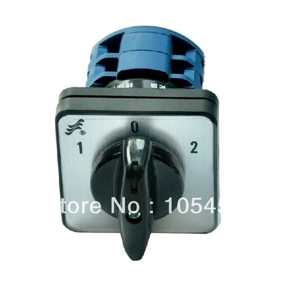 (1)Rotary Switch 48*48*43mm Cam Changeover Switch 20A Dual Power 3Lock 8Terminal
(1)Rotary Switch 48*48*43mm Cam Changeover Switch 20A Dual Power 3Lock 8Terminal