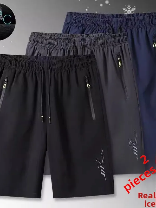 Мужские летние спортивные шорты из ледяного шелка: тонкие, быстросохнущие, повседневные, свободные, эластичные, пляжные, молодежные, модные, прямого кроя
Мужские летние спортивные шорты из ледяного шелка: тонкие, быстросохнущие, повседневные, свободные, эластичные, пляжные, молодежные, модные, прямого кроя