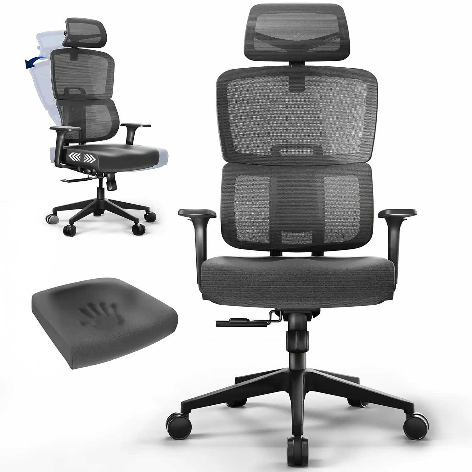 Ergonomic Height Adjustable Breathable Mesh Office Chair with Lumbar Support Home Office 330 lbs Capacity, Customized
Ergonomic Height Adjustable Breathable Mesh Office Chair with Lumbar Support Home Office 330 lbs Capacity, Customized