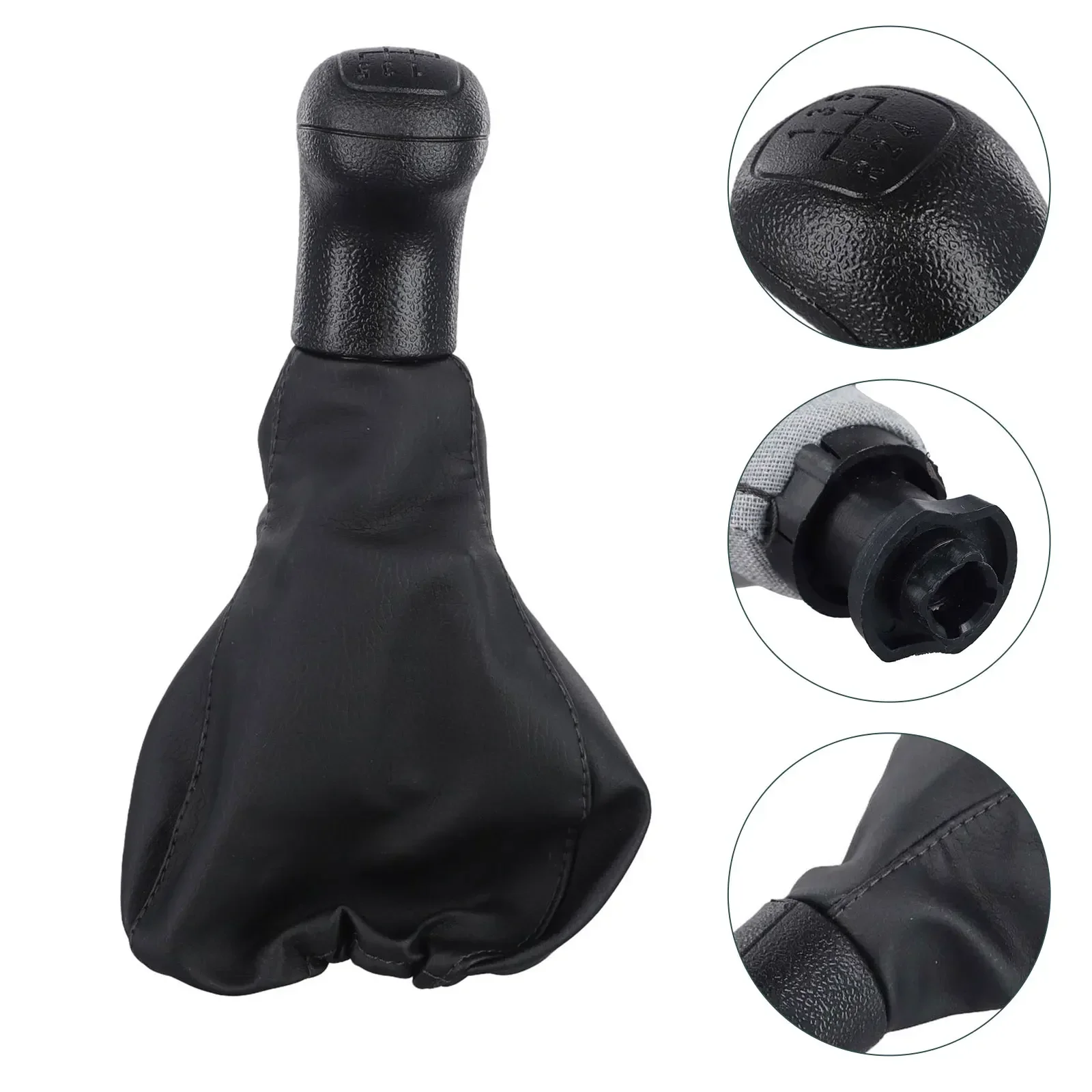 10mm Gear Shifter Knob Interior Upgrade PU ABS Material 10mm Mounting Hole Size Black Leather Appearance 18cm Length Size 
10mm Gear Shifter Knob Interior Upgrade PU ABS Material 10mm Mounting Hole Size Black Leather Appearance 18cm Length Size