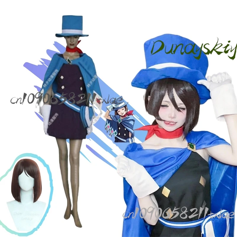 Игра Ace Attorney, косплей Phoenix Wright Gyakuten Saiban 4, Trucy Wright, карнавальный костюм, парик, одежда по индивидуальному заказу
Игра Ace Attorney, косплей Phoenix Wright Gyakuten Saiban 4, Trucy Wright, карнавальный костюм, парик, одежда по индивидуальному заказу