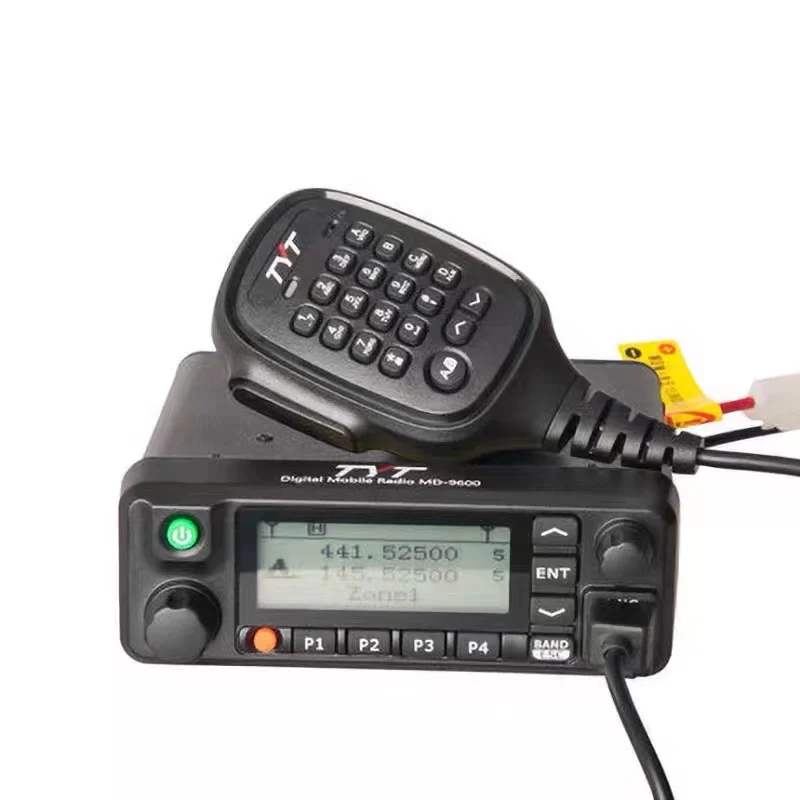 TYT New MD-9600 DMR Digital Radio 50KM Dual Band VHF/UHF Dual Time Slot with Encryption Function Mobile Walkie Talkie
TYT New MD-9600 DMR Digital Radio 50KM Dual Band VHF/UHF Dual Time Slot with Encryption Function Mobile Walkie Talkie