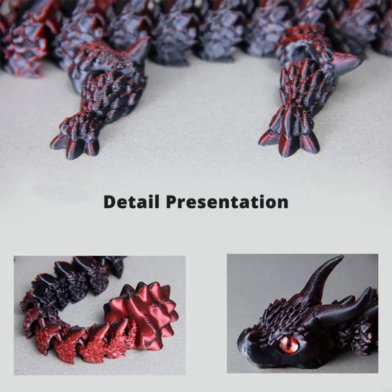 Y88D Portable Metallic Dragon Fidgets Toy Interactive Stress Relief for Kids and Adults 3D Printing Splicing
Y88D Portable Metallic Dragon Fidgets Toy Interactive Stress Relief for Kids and Adults 3D Printing Splicing