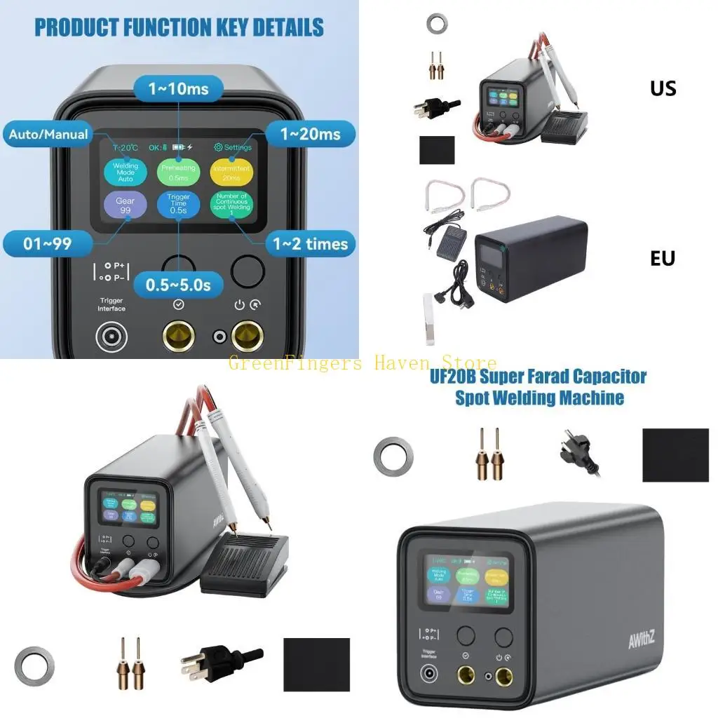 F68D 10.5KW Capacitor Spots Welding, Automatic, Manual Modes & Foot Pedal Operations
F68D 10.5KW Capacitor Spots Welding, Automatic, Manual Modes & Foot Pedal Operations