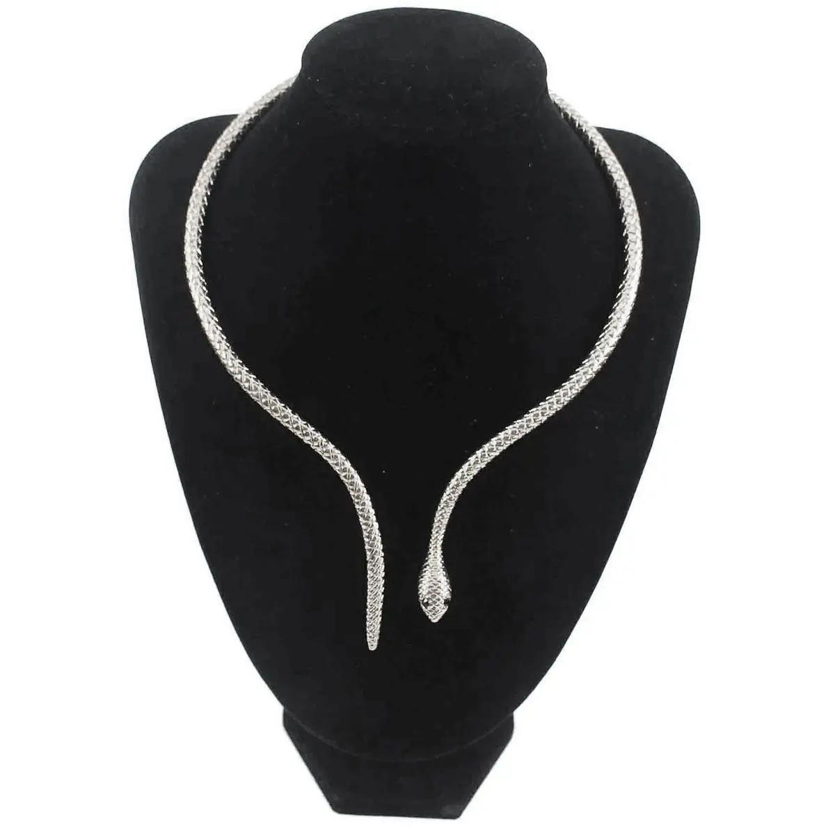 Necklace Snake-shaped Jewellery Personalise European and American Choker Exaggerated Serpentine
Necklace Snake-shaped Jewellery Personalise European and American Choker Exaggerated Serpentine