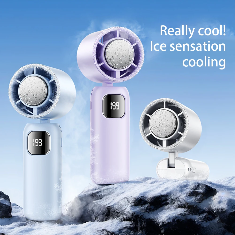 Ручной мини-портативный вентилятор с охладителем льда, скорость 1-199 минут, вентилятор-кулер, 1800 мАч, перезаряжаемый персональный вентилятор для использования в помещении и на открытом воздухе 
Ручной мини-портативный вентилятор с охладителем льда, скорость 1-199 минут, вентилятор-кулер, 1800 мАч, перезаряжаемый персональный вентилятор для использования в помещении и на открытом воздухе