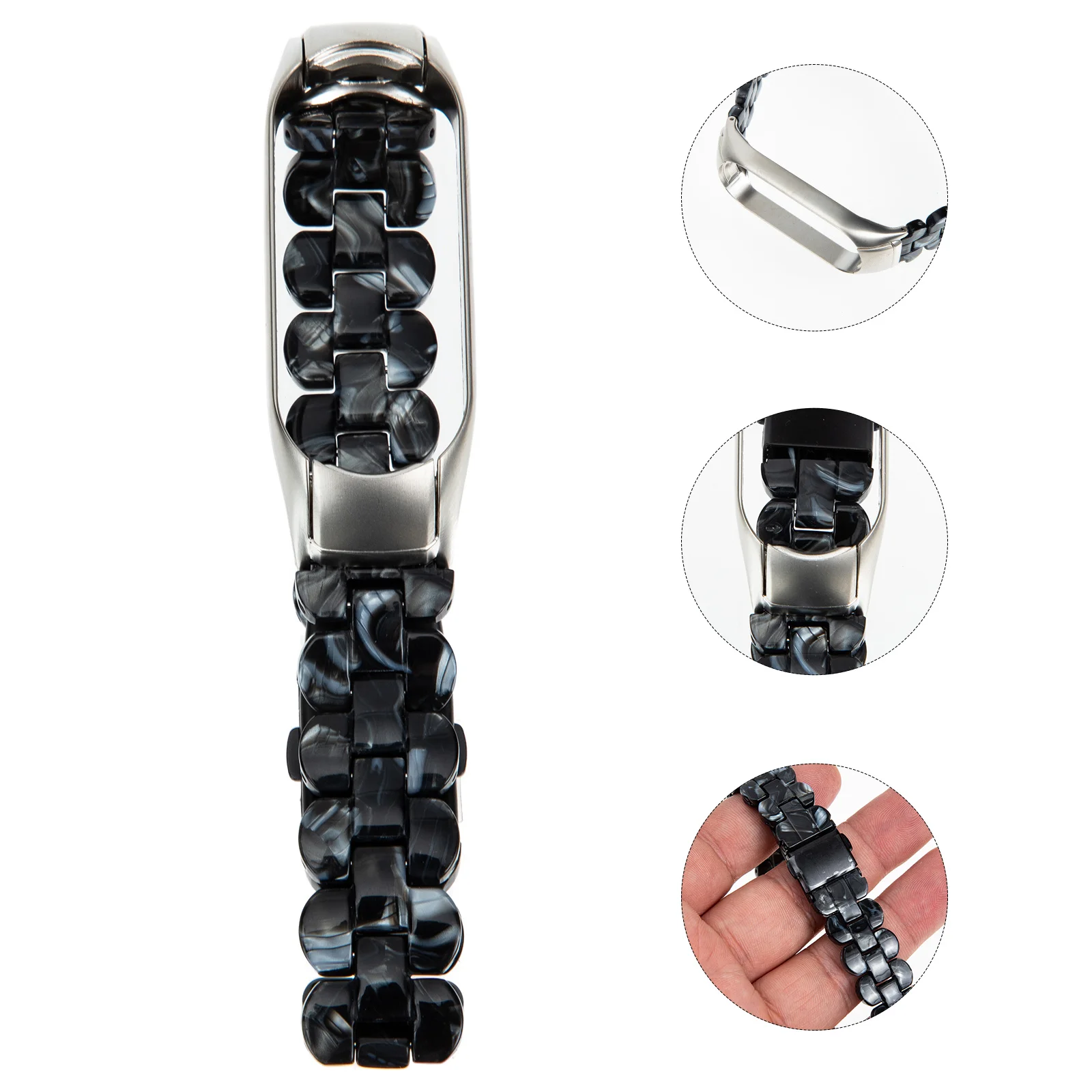 Elegant Resin Watch Strap for 5 6 Stainless Steel Connector Quick Swap Replacement Band Trendy Wearable Style
Elegant Resin Watch Strap for 5 6 Stainless Steel Connector Quick Swap Replacement Band Trendy Wearable Style