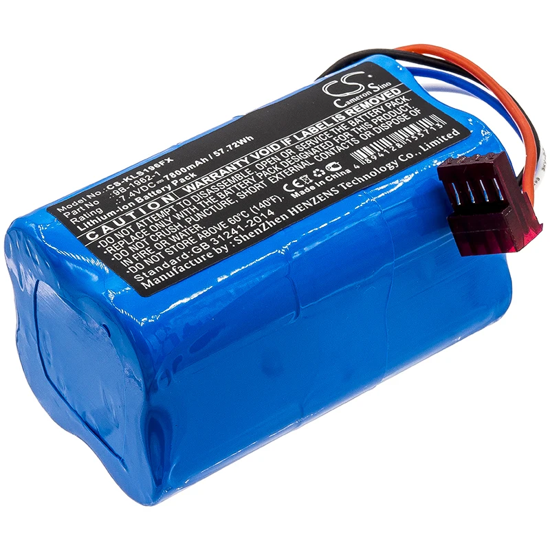 Li-ion Flashlight Battery for Koehler, 7.4V 7800mAh, Compatible Models: Lighthawk LED,Lighthawk Vision LED,07712,07732,07752
Li-ion Flashlight Battery for Koehler, 7.4V 7800mAh, Compatible Models: Lighthawk LED,Lighthawk Vision LED,07712,07732,07752