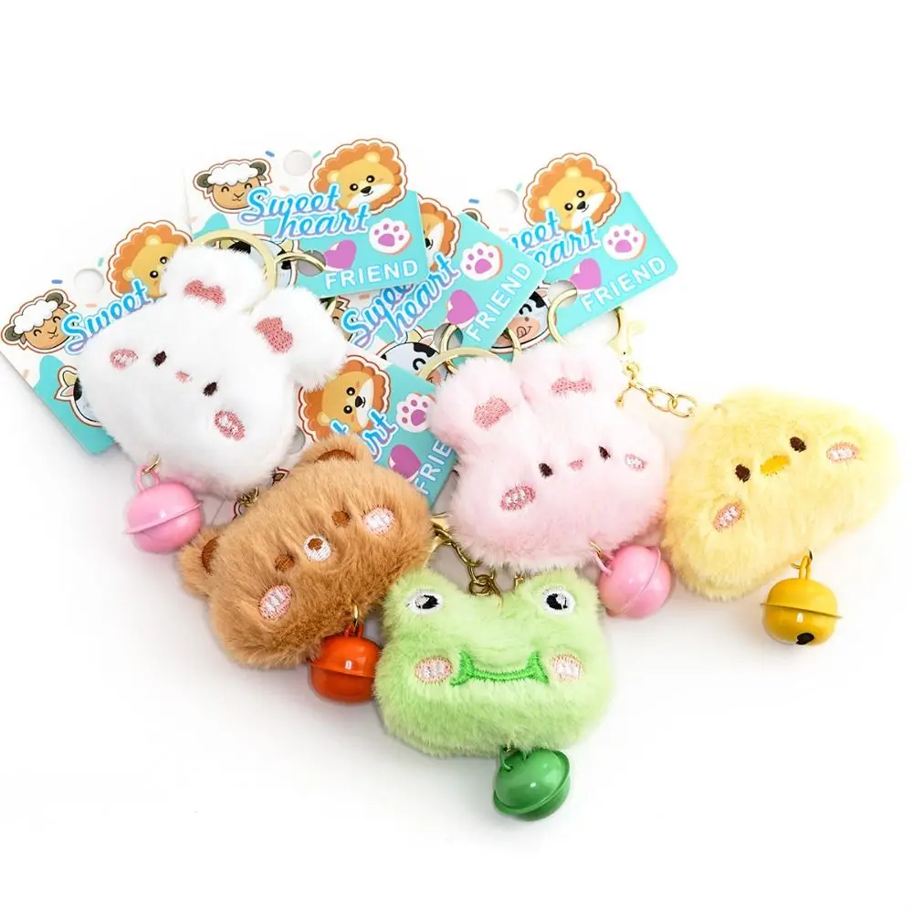 Bunny Bear Plush Doll Pendant Cartoon with Bell Frog Plush Bag Pendant Diy Creative Cartoon Plush Keychain Children's Toys
Bunny Bear Plush Doll Pendant Cartoon with Bell Frog Plush Bag Pendant Diy Creative Cartoon Plush Keychain Children's Toys