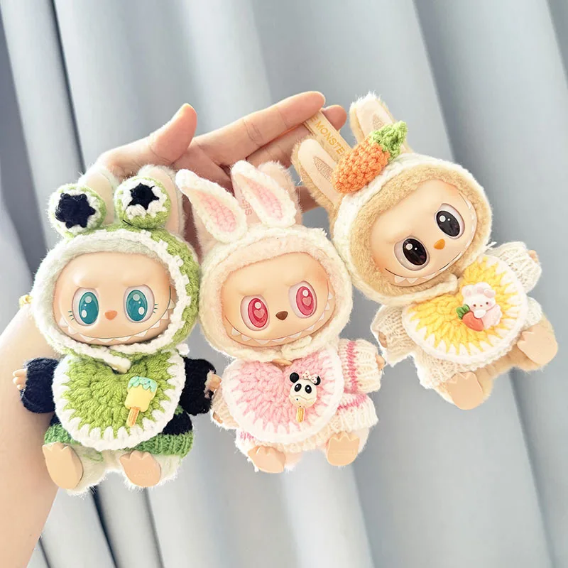 17cm Labubu I II Idol Dolls DIY Accessories Gifts Korea Kpop Exo Idol Dolls Overalls Clothing Cute Mini Plush Doll'S Clothes
17cm Labubu I II Idol Dolls DIY Accessories Gifts Korea Kpop Exo Idol Dolls Overalls Clothing Cute Mini Plush Doll'S Clothes
