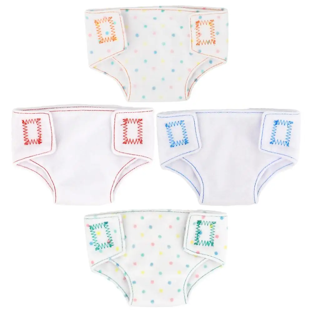 4 Pcs 18-inch Cloth Diapers Clothes Accessories Dress Up (Green+Red+Orange+Blue) 4pcs Panties Photo
4 Pcs 18-inch Cloth Diapers Clothes Accessories Dress Up (Green+Red+Orange+Blue) 4pcs Panties Photo