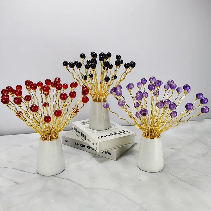 Modern light luxury living room TV cabinet purple flower blooming rich creative home decoration high-end soft decoration decorat
Modern light luxury living room TV cabinet purple flower blooming rich creative home decoration high-end soft decoration decorat