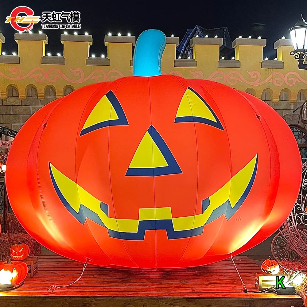 Fast Ship Lighting Inflatable Pumpkin Balloon for Halloween Decoration Giant Inflatable Ground Balloon Pumpkin Model
Fast Ship Lighting Inflatable Pumpkin Balloon for Halloween Decoration Giant Inflatable Ground Balloon Pumpkin Model