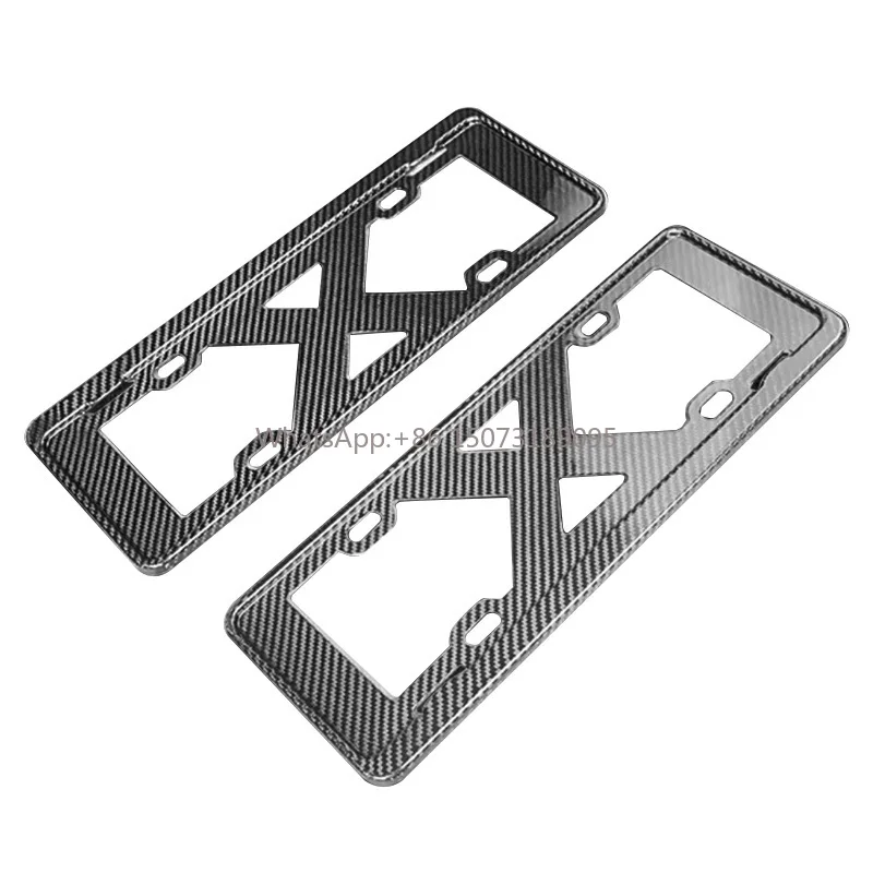 Рамка номерного знака с прямой посадкой из углеродного волокна 3K для Alphard/Vellfire 30 серии LM300 включает противоугонные винты (набор 2) 
Рамка номерного знака с прямой посадкой из углеродного волокна 3K для Alphard/Vellfire 30 серии LM300 включает противоугонные винты (набор 2)