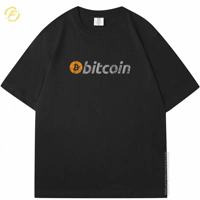 Vintage Look Bitcoin Logo Oversized T-Shirt Black Tshirt Adults Short Sleeve Classic Fit Cotton Men White Small 티셔츠 Tee Clothes
Vintage Look Bitcoin Logo Oversized T-Shirt Black Tshirt Adults Short Sleeve Classic Fit Cotton Men White Small 티셔츠 Tee Clothes