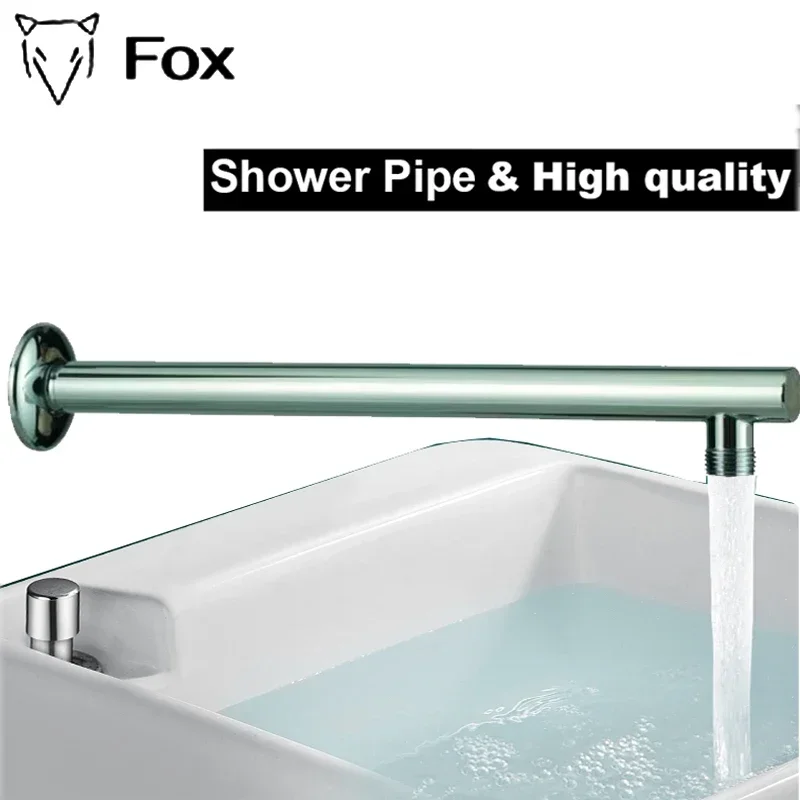 Wall Mounted Shower Arm, Shower Pipe, Solid Brass, Chrome Bathroom Arm, High Quality,Factory Sales, 35cm
Wall Mounted Shower Arm, Shower Pipe, Solid Brass, Chrome Bathroom Arm, High Quality,Factory Sales, 35cm