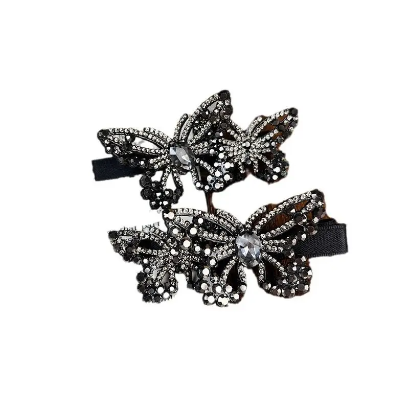 Exquisite Rhinestone Butterfly Party Hair Clip for Women's New Style Side Bangs Straight Clip Duckbill Clip Hair Accessories
Exquisite Rhinestone Butterfly Party Hair Clip for Women's New Style Side Bangs Straight Clip Duckbill Clip Hair Accessories
