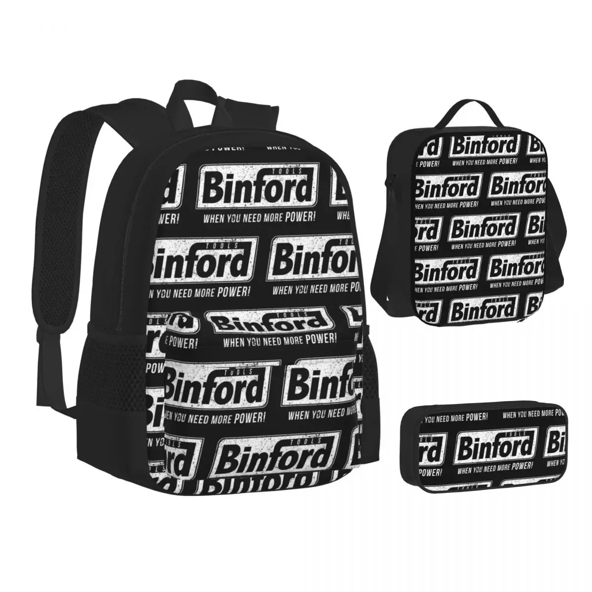 Binford Tools Backpacks Boys Girls Bookbag Students School Bags Kids Rucksack Lunch Bag Pen Bag Three-Piece Set
Binford Tools Backpacks Boys Girls Bookbag Students School Bags Kids Rucksack Lunch Bag Pen Bag Three-Piece Set