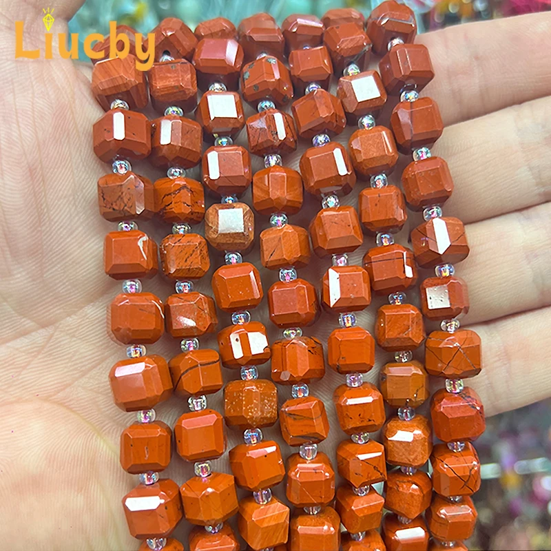 6/8/10mm Natural Stone Redstone Cube Sugar Beads DIY Charm necklace bracelet creative accessory for Jewelry Making 15" Wholesale
6/8/10mm Natural Stone Redstone Cube Sugar Beads DIY Charm necklace bracelet creative accessory for Jewelry Making 15" Wholesale