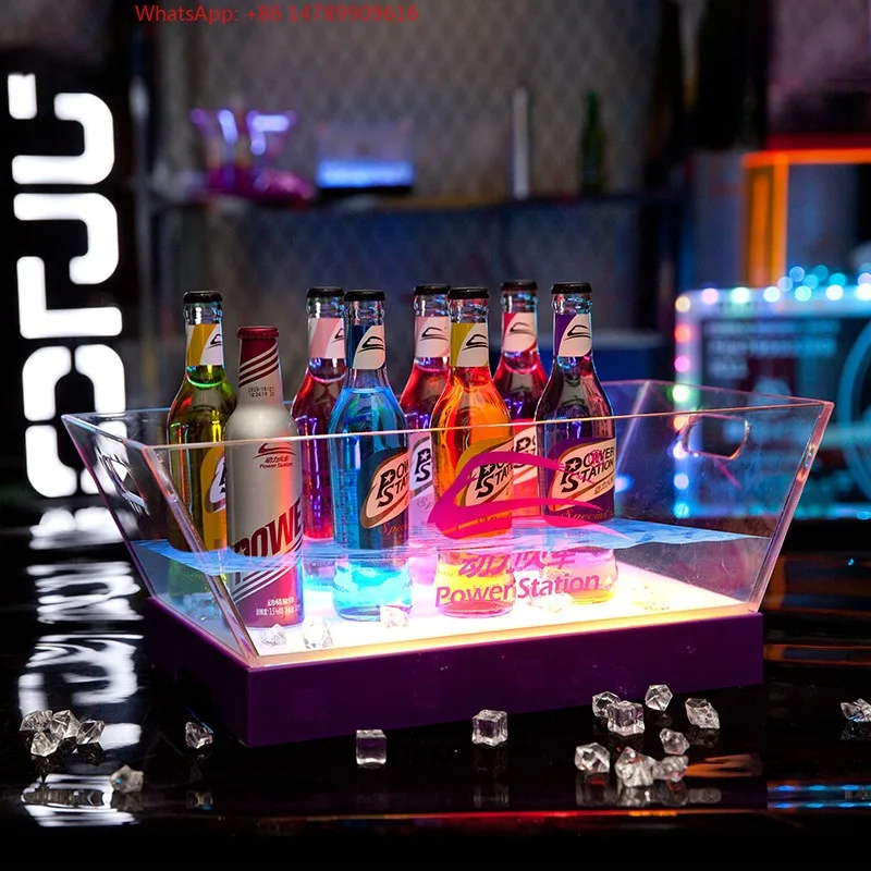 Premium Custom LED Liquor Display StandManufacturer Customizes Luminous Ice Bucket, Acrylic LED Beer Cocktail Barrel, Wine Frame
Premium Custom LED Liquor Display StandManufacturer Customizes Luminous Ice Bucket, Acrylic LED Beer Cocktail Barrel, Wine Frame
