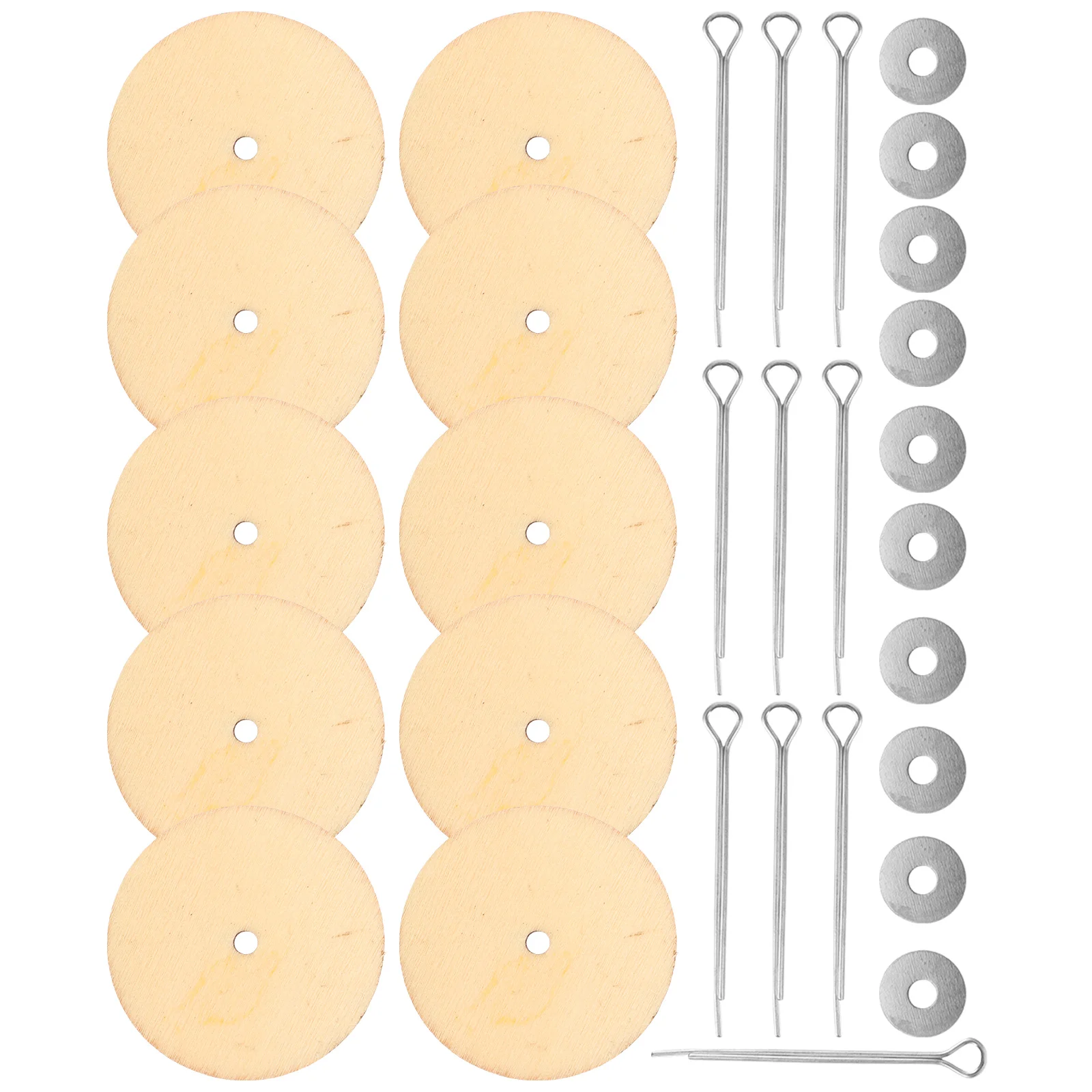 20 Set Wooden Joint Accessories for Toy Bear Making Craft Joints Supplies Rotating Limbs Ideal DIY Gift Durable Quality
20 Set Wooden Joint Accessories for Toy Bear Making Craft Joints Supplies Rotating Limbs Ideal DIY Gift Durable Quality