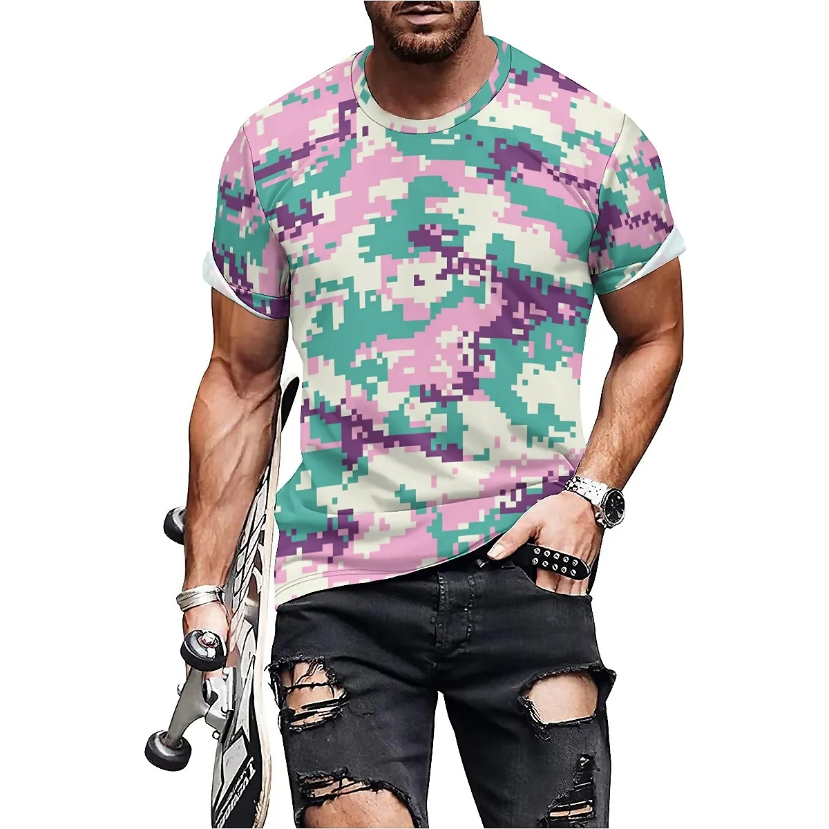 2026 New Vacation Travel Men's 3D Printed Short-Sleeve T-Shirt - Men's Crew Neck Top
2026 New Vacation Travel Men's 3D Printed Short-Sleeve T-Shirt - Men's Crew Neck Top