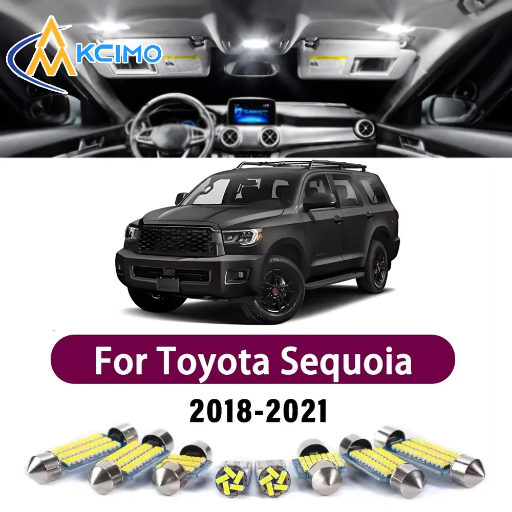 New LED Canbus Interior Reading Dome Vanity Mirror Light Kit For Toyota Sequoia 2018-2021 Premium Easy Install Bright Lights
New LED Canbus Interior Reading Dome Vanity Mirror Light Kit For Toyota Sequoia 2018-2021 Premium Easy Install Bright Lights