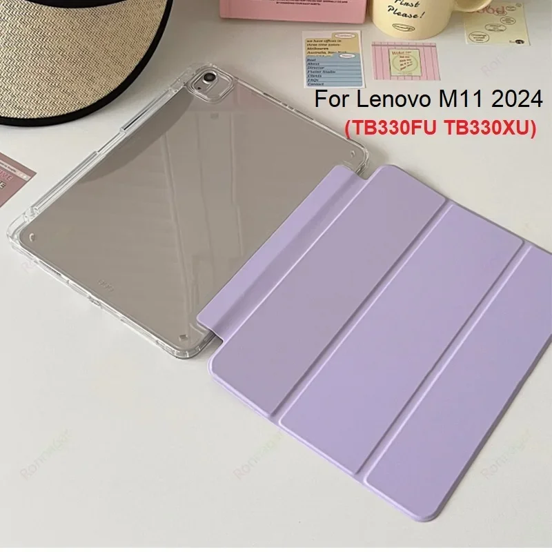 For Xiaoxin Pad 2024 M11 Case Smart Cover Lenovo Tab M11 TB330FU TB330XU Case Trifold Case Auto Sleep/Wake up with Pencil Holder
For Xiaoxin Pad 2024 M11 Case Smart Cover Lenovo Tab M11 TB330FU TB330XU Case Trifold Case Auto Sleep/Wake up with Pencil Holder