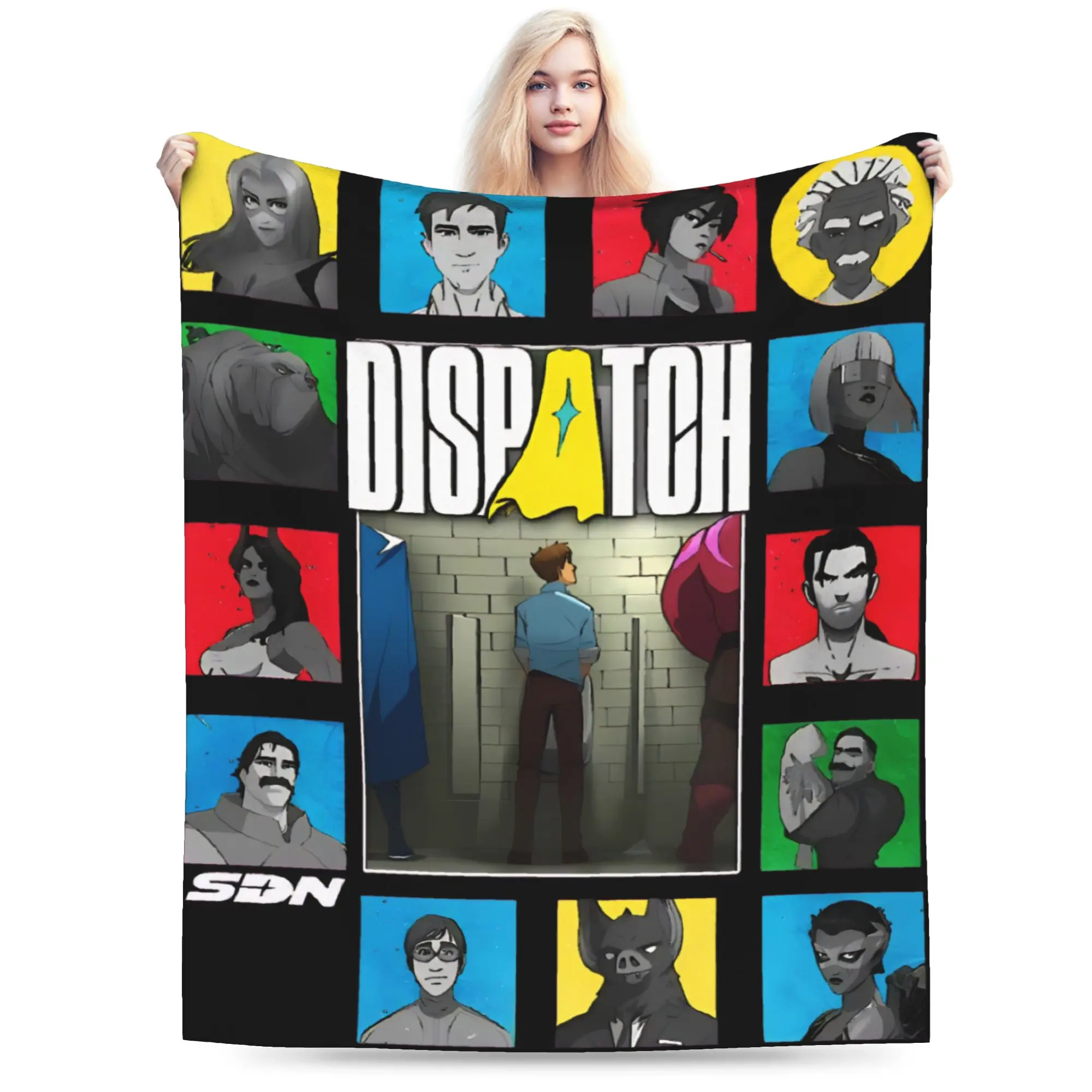 Одеяло для видеоигр Dispatch, легкое тонкое флисовое одеяло для исцеления подарков, покрывало
Одеяло для видеоигр Dispatch, легкое тонкое флисовое одеяло для исцеления подарков, покрывало