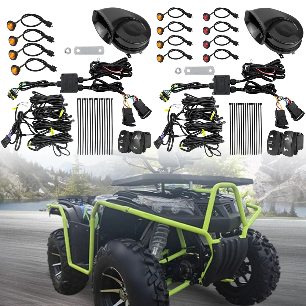 4/8led Rearview Signal Light Kit 110D High-Power Square For Horn For Polaris For Can-Am 12V Amber Light Color
4/8led Rearview Signal Light Kit 110D High-Power Square For Horn For Polaris For Can-Am 12V Amber Light Color