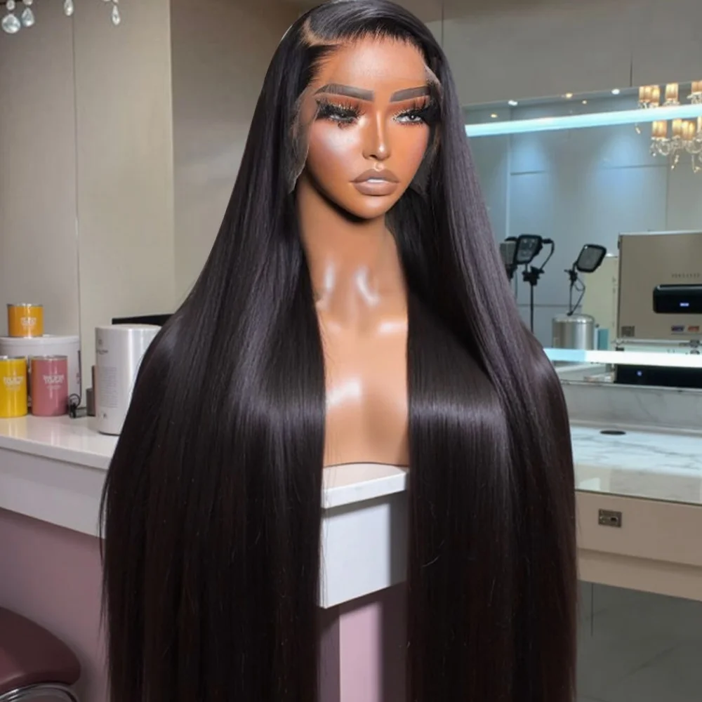 16 42 Inch Straight 13x6 Lace Frontal Wigs Human Hair 13x4 Hd Lace Wigs Bone Straight Human Hair Wig 5x5 Glueless Wig For Women
16 42 Inch Straight 13x6 Lace Frontal Wigs Human Hair 13x4 Hd Lace Wigs Bone Straight Human Hair Wig 5x5 Glueless Wig For Women