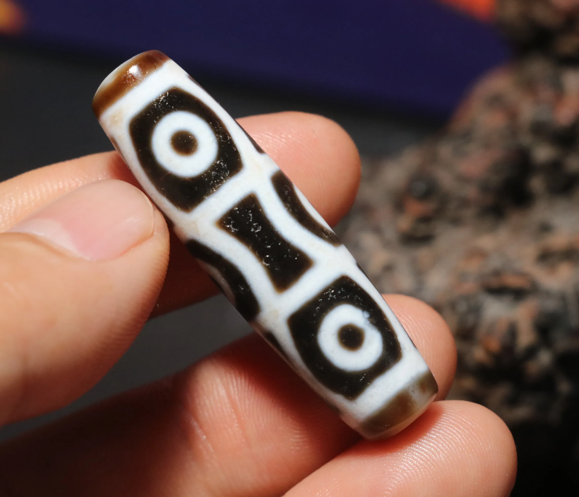 Energy Tibetan Old Agate Kingkong 6 Eyed Old Method dZi Bead Pendant 5A LLZBcp Jewelry LKbrother
Energy Tibetan Old Agate Kingkong 6 Eyed Old Method dZi Bead Pendant 5A LLZBcp Jewelry LKbrother