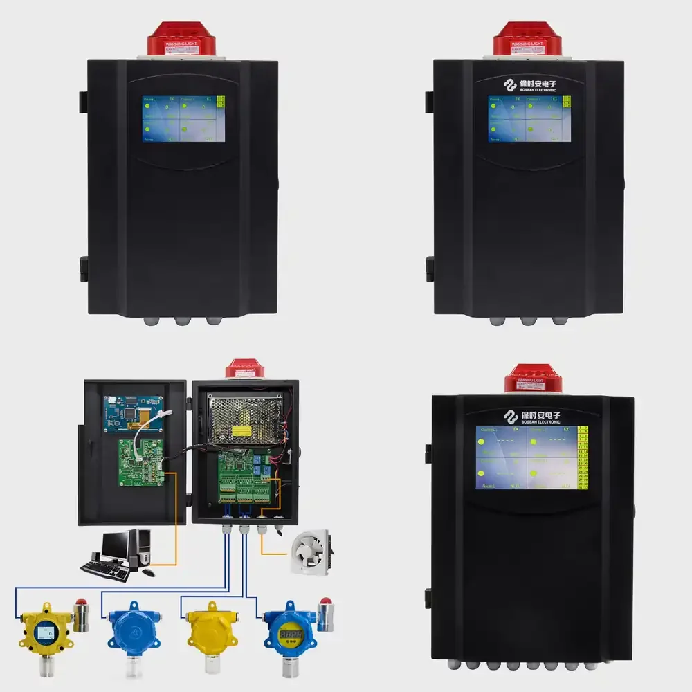 Multi-Function Alarm Controller for Detection Fire Safety Alarm System Home Security Monitoring for