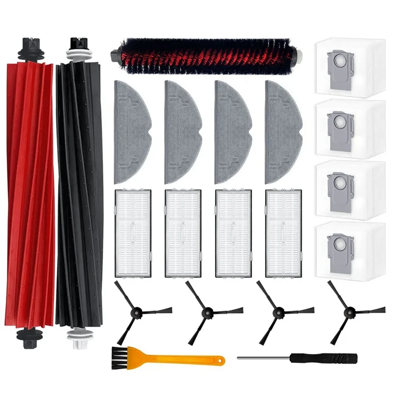 Main Side Brush Filter Mop Dust Bag Cleaning Rolling Brush For Roborock S8 Pro Ultra Replacement Parts
Main Side Brush Filter Mop Dust Bag Cleaning Rolling Brush For Roborock S8 Pro Ultra Replacement Parts