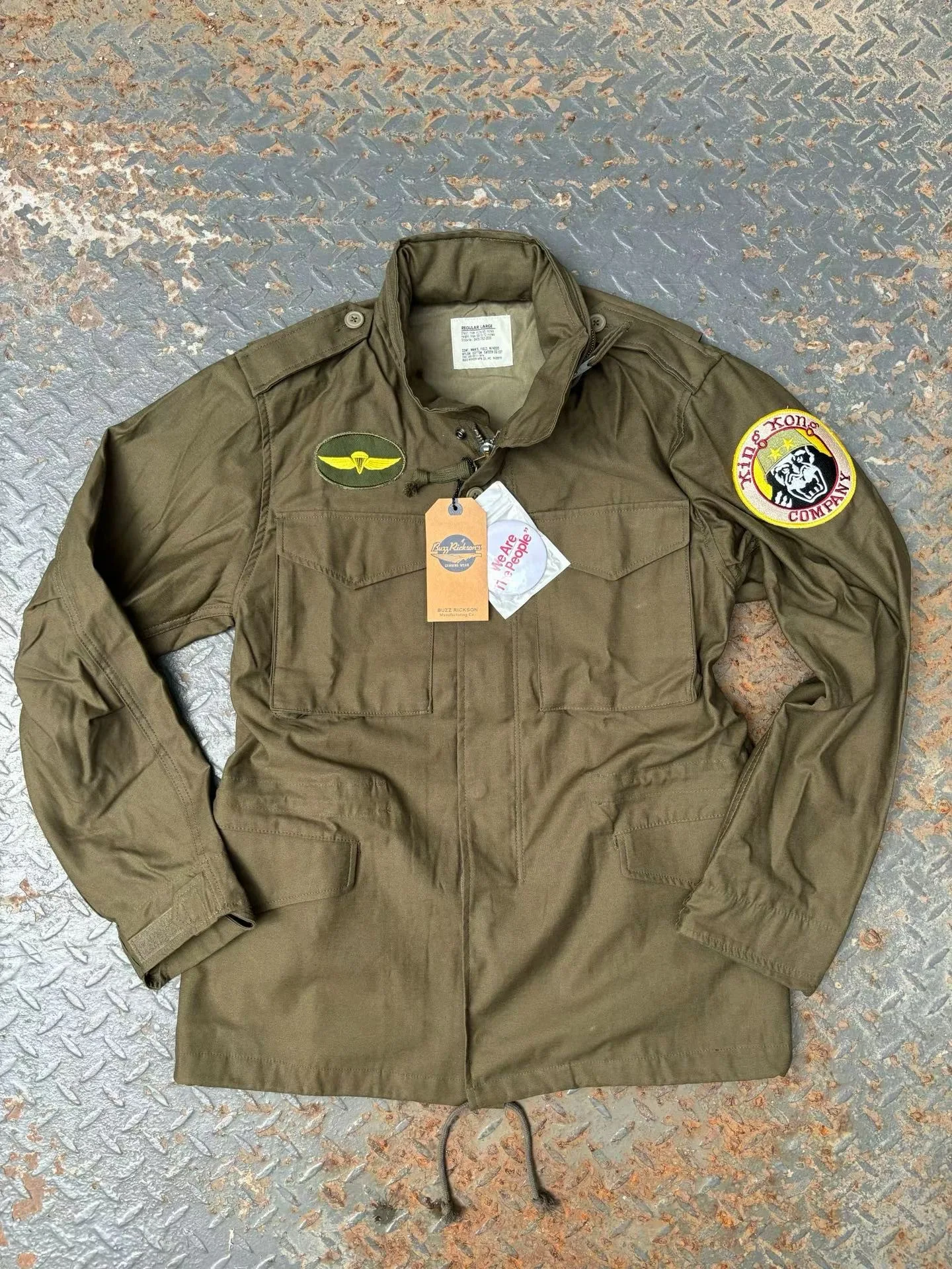 TAXI DRIVER M65 hooded tooling jacket
TAXI DRIVER M65 hooded tooling jacket