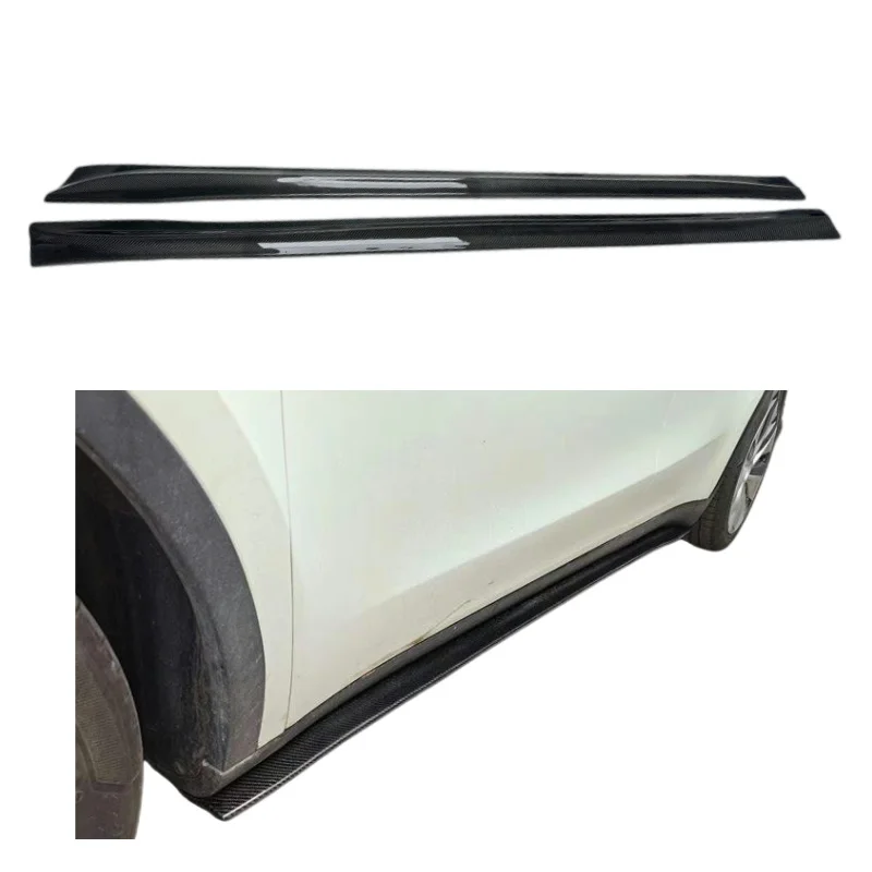 Автомобильные аксессуары, боковые юбки из углеродного волокна для Teslal Model Y 2019 
Автомобильные аксессуары, боковые юбки из углеродного волокна для Teslal Model Y 2019