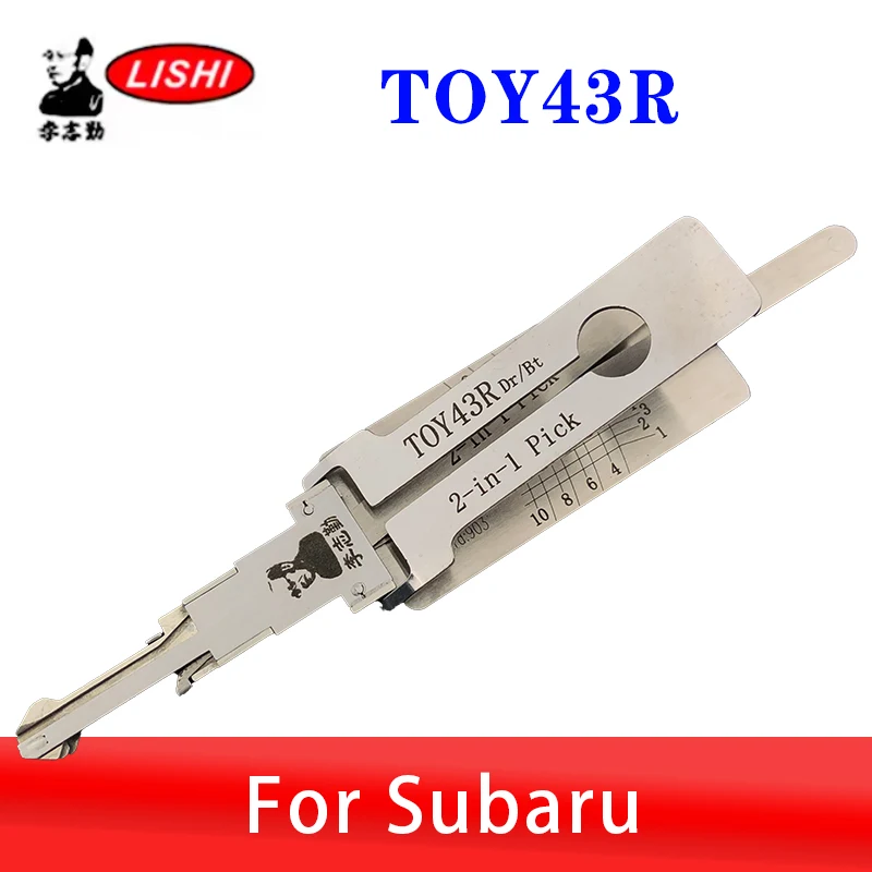 TOY43R LISHI 2in1 For Subaru Decoder Car Door Open tool Lock Pcik tool Locksmiths tool
TOY43R LISHI 2in1 For Subaru Decoder Car Door Open tool Lock Pcik tool Locksmiths tool