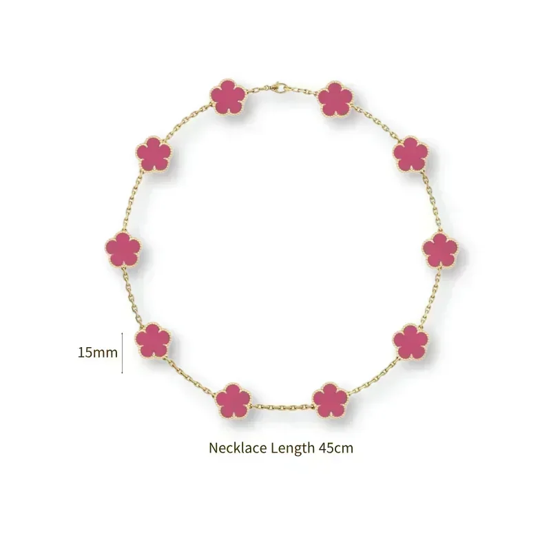 2025 New S925 Silver Original Jewelry Clover Necklace for Women, Jewelry in AAA Delicate and Elegant Style Gift
2025 New S925 Silver Original Jewelry Clover Necklace for Women, Jewelry in AAA Delicate and Elegant Style Gift