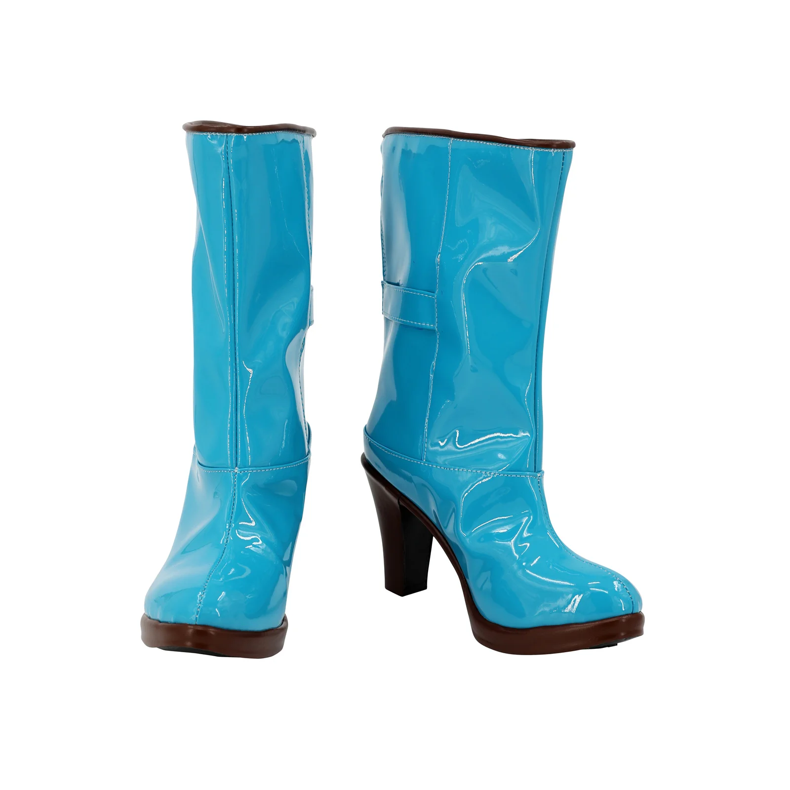 Movie Uma Cosplay Shoes Women Blue Half Boots High Heels Halloween Party Dress Up Middle Boots
Movie Uma Cosplay Shoes Women Blue Half Boots High Heels Halloween Party Dress Up Middle Boots