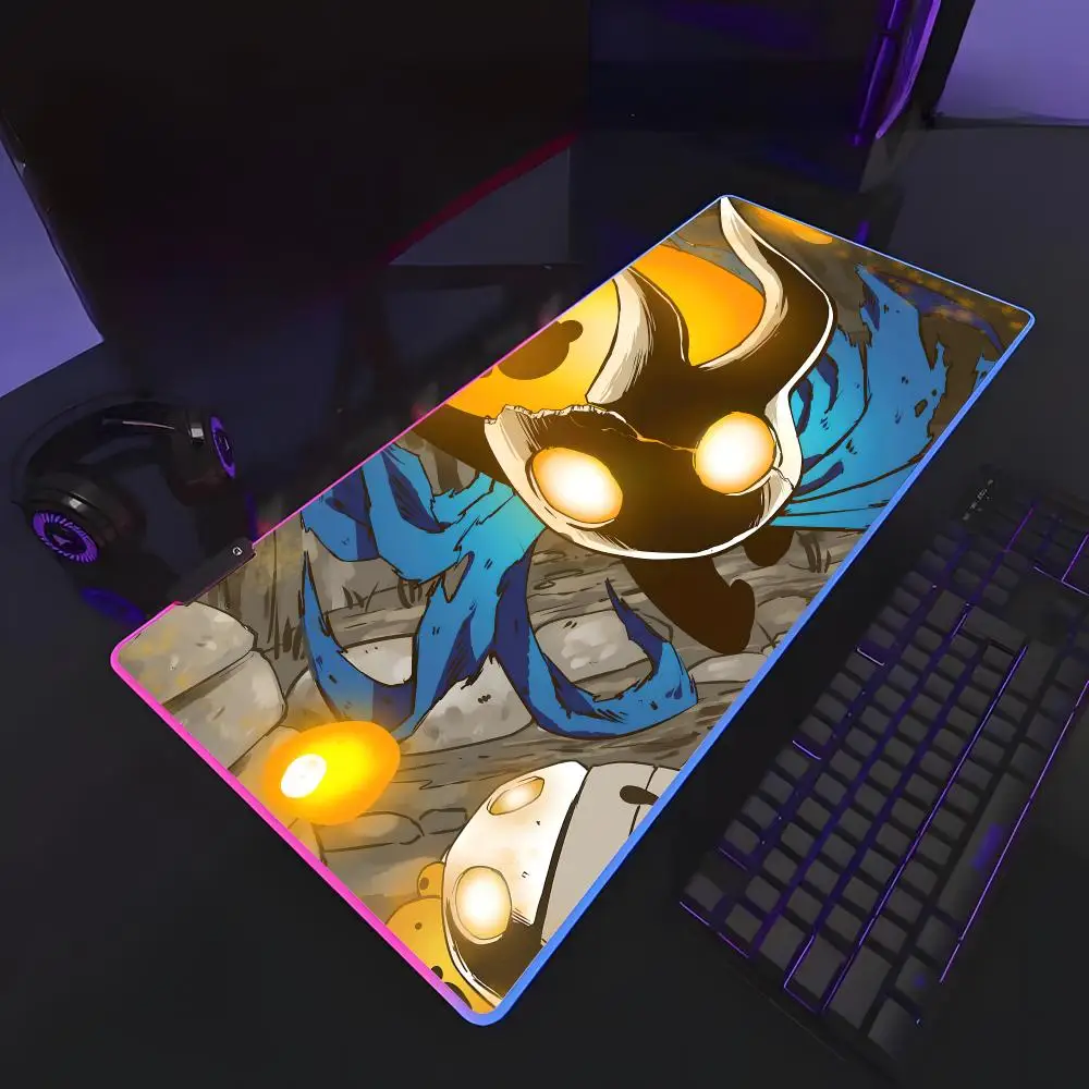 Коврик для мыши Hollow Knight RGB, резиновый противоскользящий коврик для клавиатуры, 40x90 см, коврик для мыши, игровые аксессуары, XXL, офисный компьютерный коврик
Коврик для мыши Hollow Knight RGB, резиновый противоскользящий коврик для клавиатуры, 40x90 см, коврик для мыши, игровые аксессуары, XXL, офисный компьютерный коврик