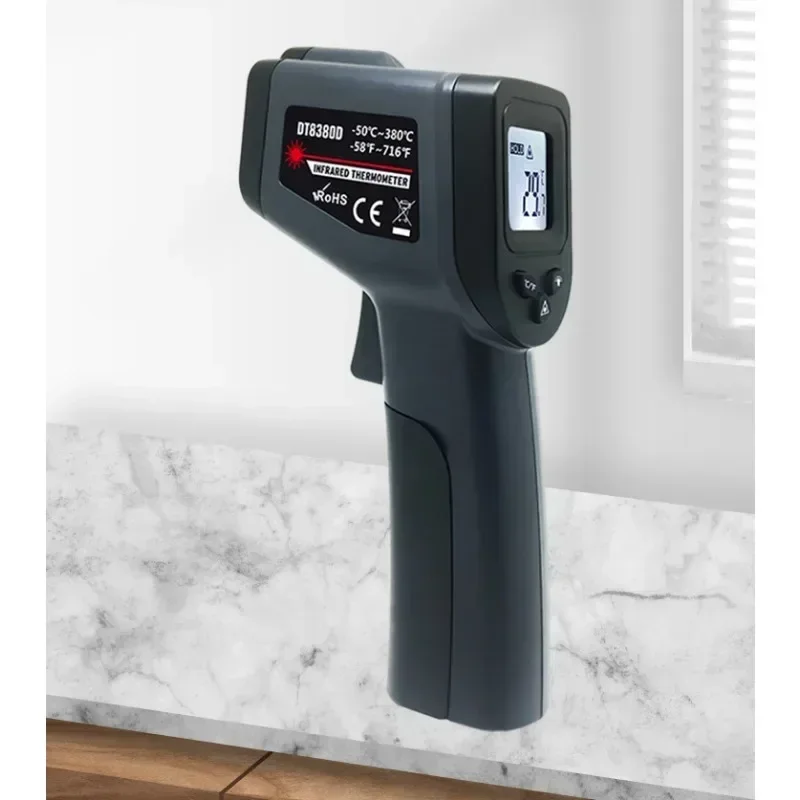 Digital Infrared Thermometer-50~550 Laser Non-Contact Pizza BBQ Grill HVAC Engine Industry IR Thermometer Gun
Digital Infrared Thermometer-50~550 Laser Non-Contact Pizza BBQ Grill HVAC Engine Industry IR Thermometer Gun