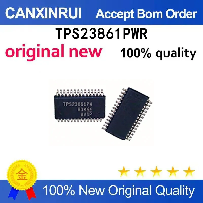(5-100 pieces)Brand new original TPS23861PWR TPS23861PW TSSOP28 spot chip
(5-100 pieces)Brand new original TPS23861PWR TPS23861PW TSSOP28 spot chip